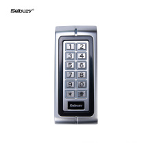 Sebury Outdoor 13.56MHz Proximity Card Reader Access Control Waterproof RFID Keypad Door Lock System